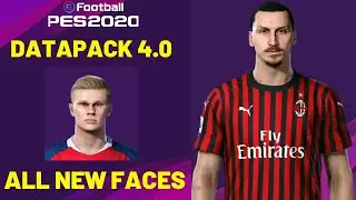 PES 2020 DATAPACK 4.0 ALL NEW FACES
