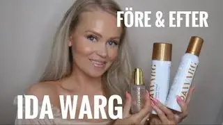 TESTAR IDA WARGS BRUN UTAN SOL...FÖRE/EFTER