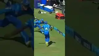 Here's what happened on the boundary line after zainab abbas, collision with the fielder!SA20