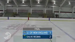 Men's Ice Hockey: Salve Regina v. U. of New England (1/24/2022)