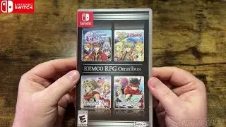 Kemco RPG Omnibus Nintendo Switch Unboxing