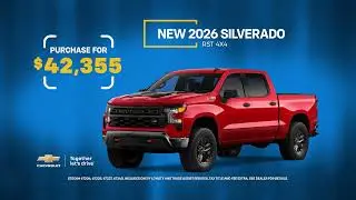 Purchase a New 2026 Silverado RST 4X4 for $42,355 only at Emerson Chevrolet!