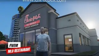Fivem Mlo Restaurant | Interior & map for Roleplay | Tebex mlo shop