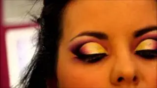 Make up de fantasia  fiesta  Maquillaje con acuarelas