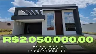 Dona Maria Candida Casa térrea - Indaiatuba SP - R$2.050.000,00 #casaemindaiatuba