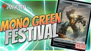 Mono Green Festival | MTG Arena | The Brothers' War Standard