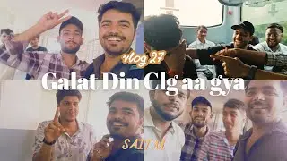 Ab kya hoga | No classes today 😵&zwj;💫🧐 | SAITM | Vlog 27
