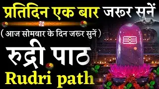 Rudri path || रुद्री पाठ|प्रतिदिन एक बार जरूर सुनें|#@pujapathmantrastotra_shakti9 #rudripath #shiv 