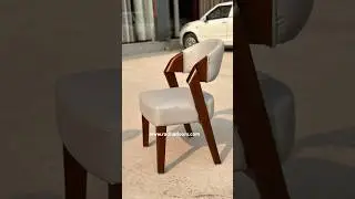 Stylish Wooden Chair - Radha Doors #modernchair #stylishfurniture #modernfurniture #furnituredesign