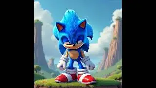 AI generated Sonic