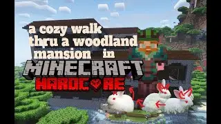 Уютный лесной особняк в режиме &laquo;Хардкор&raquo;! #minecraft #выживание #геймплей #vex