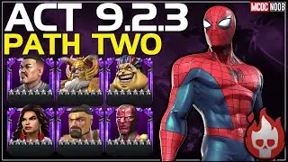 Путь SCOURGE в MCOC Акт 9.2.3: Как победить босса Человека-паука!