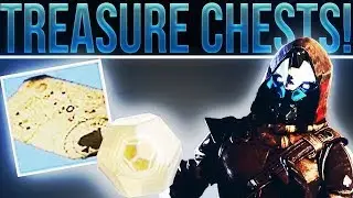 Destiny 2. Cayde-6 EDZ Treasure Chest Locations 1-9-2018 (Exotics & Faction Loot)