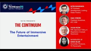 The Future of Immersive Entertainment | NCTA's The Continuum Stage | SCTE TechExpo25