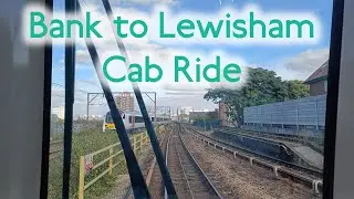Docklands Light Railway Bank to Lewisham Cab Ride