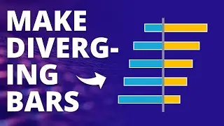 How to Make a Diverging Bar Chart in PowerPoint 🔥 [PPT CHARTS!]