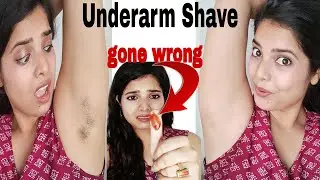 How to Clean Underarms/How to Remove Underarms Hair at Home || Underarms Shave