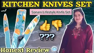 Best Kitchen Knife Set in India 2025 | Sonani Lifestyle Honest Review⚡️Best Budget kitchen knife set