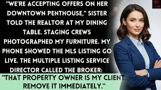 Sister Listed My Penthouse For $2.8M While I Was 'Traveling' — The MLS Director Was My Attorney