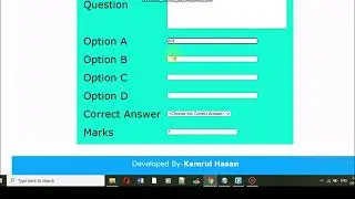 online exam with timer in php
