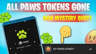 Paws Tokens Not Showing