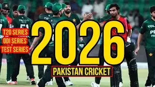 Busy Year Ahead! Pakistan&rsquo;s Complete Cricket Schedule 2026 Explained
