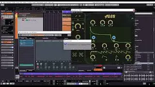 how to use ADSR in cubase