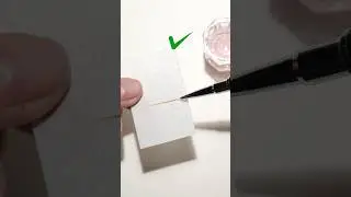 How to clean your nail liner brush?