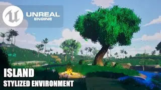 Stylized Environment UE5  - Island
