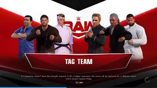 Cobra Kai VS Miyagi-Do But its WWE2K22