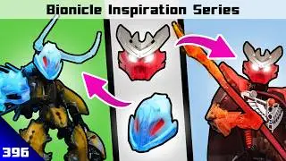 Using CUSTOM BIONICLE MASKS To Build MOCs (BIS 396)