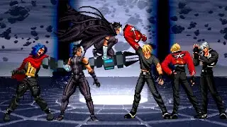 KOF Mugen Nameless Team VS Rock Team!!