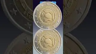 World coin hunt  -  Battle of Thermopylae  -   #50p #&pound;2 #gold #silver #coins