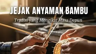 pesona anyaman bambu (The Charm of Bamboo Weaving )