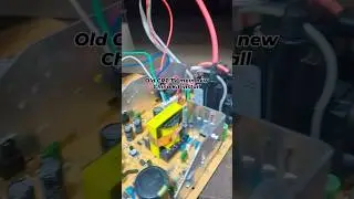 old CRT TV mein new China kit install #crtv #tv #kit #youtubeshorts #shorts