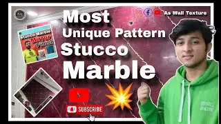 Unique Stucco Marble Pattern💥🔥🤯|As Wall Texture #viral #youtube