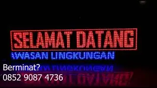 Jual Running Text Bandung - 0852 9087 4736