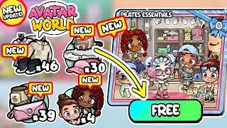 FREE PILATES ESSENTIAS!? CLAIM NOW (+free AW COINS) | AVATAR WORLD PAZU // THE HAPPY GAMER5