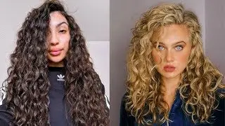 I TRIED CURLY PENNY'S HAIR ROUTINE ... 😱