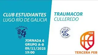 Emisión en directo Club Estudiantes Lugo Río de Galicia vs Traumacor Culleredo.