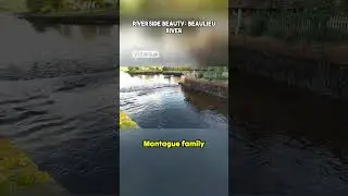 Scenic Beauty - Beaulieu Village And River    #shorts #Beaulieu #Scenic