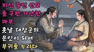 피신 중인 산모를 구한 가난한 과부가 훗날 대장군의 은인이 되어 평생 부귀를 누린 전설 | 한국 전설 설화 #야담 #민담 #전설 #설화