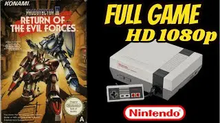 Probotector 2: Return Of The Evil Forces (NES) Longplay/Walkthrough NO COMMENTARY HD 1080p