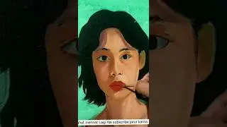 cute girl drawing with coulour ❤️🥰 l #cutegirl #drawing