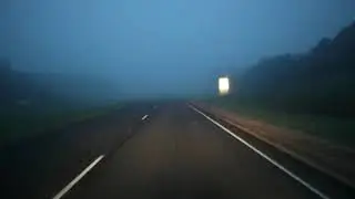 Mississippi driving early morning fog*-*Come drive with us as we head West for the Eclipse 2024