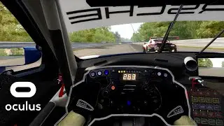 Onboard Le Mans Porsche 911 RSR - Mixed Reality | Assetto Corsa VR Gameplay [Oculus Rift]