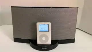 Testing Bose Sound Dock II with iPod Classic
