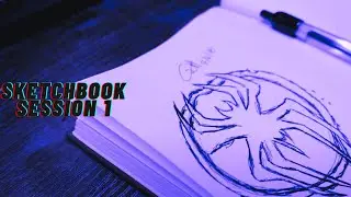 Sketchbook Session 1: Spider-Man Logo