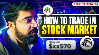 How to trade in stock market Live tutorial | Wizard trader Live class