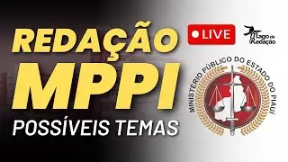 Poss&iacute;veis temas de reda&ccedil;&atilde;o para o MPPI | Prof. Raphael Reis